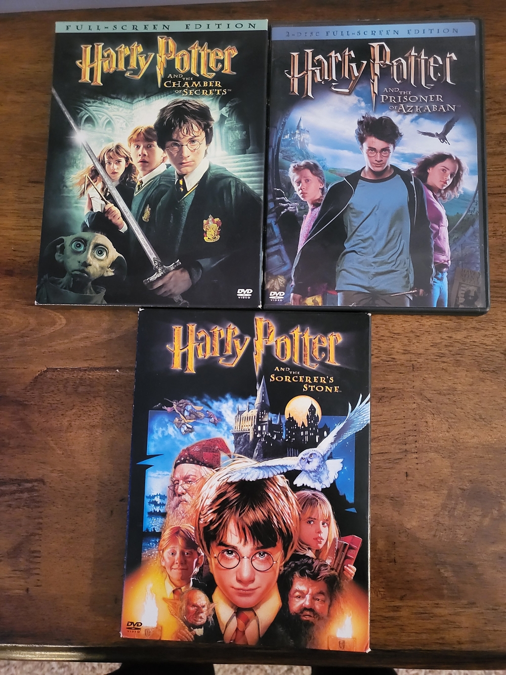 Harry Potter 1-3 DVD Movie Collection - Black
